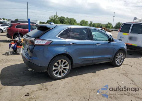 2018 Ford Edge Titanium из США, поврежденный, VIN 2FMPK4K94JBB31388